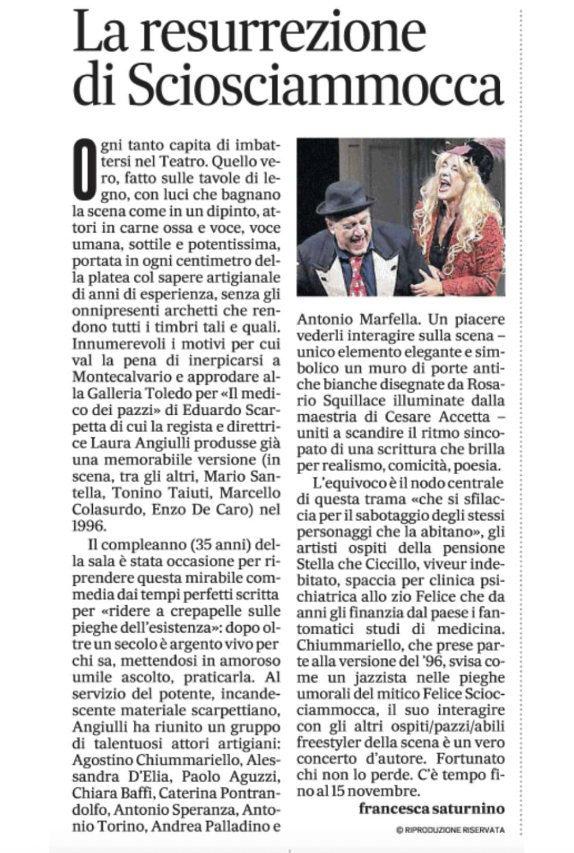 IL MEDICO DEI PAZZI na mmischia francesca de mbroglie e fracasse