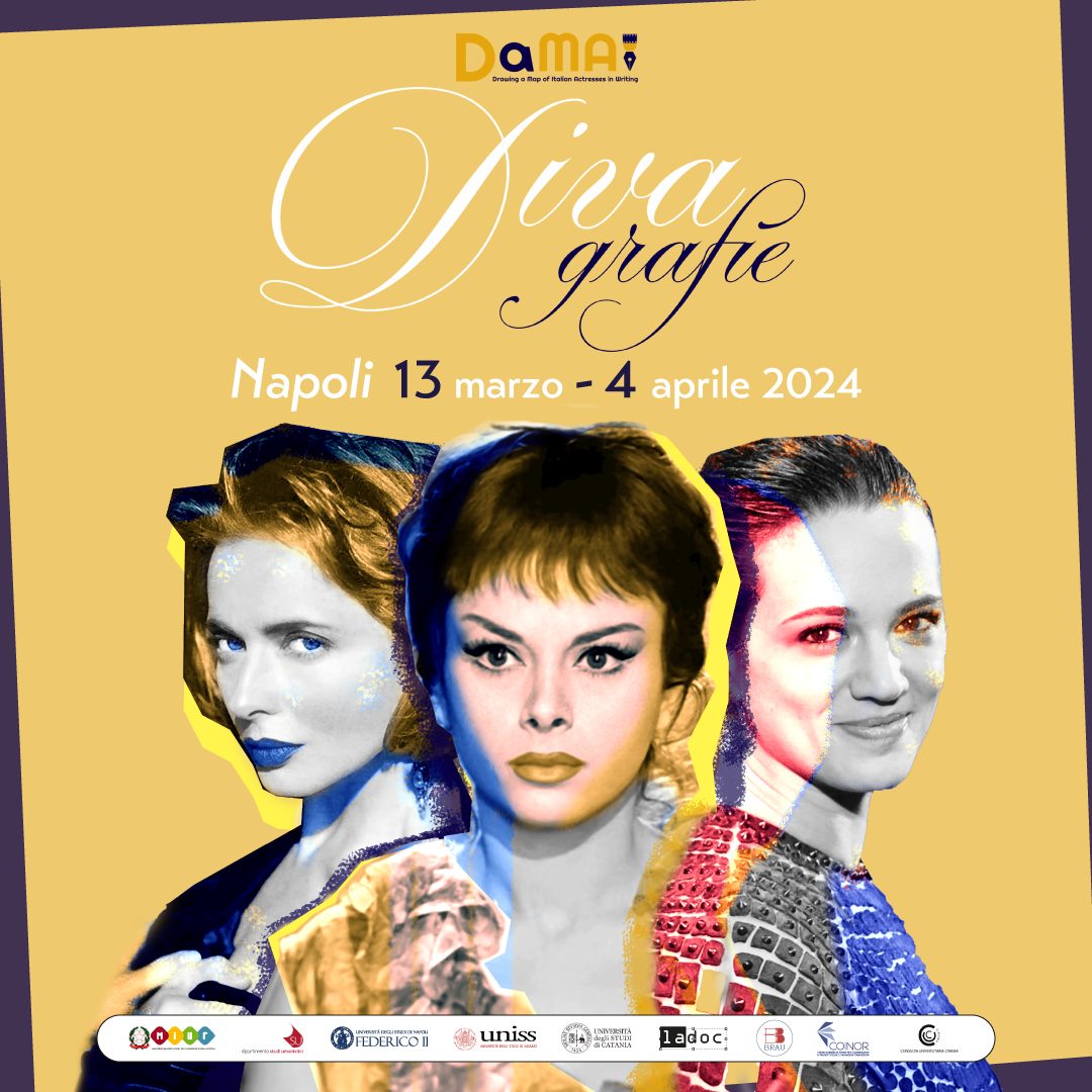 Divagrafie. Tra schermo, carta e web:  tre dive, tre donne, tre generazioni