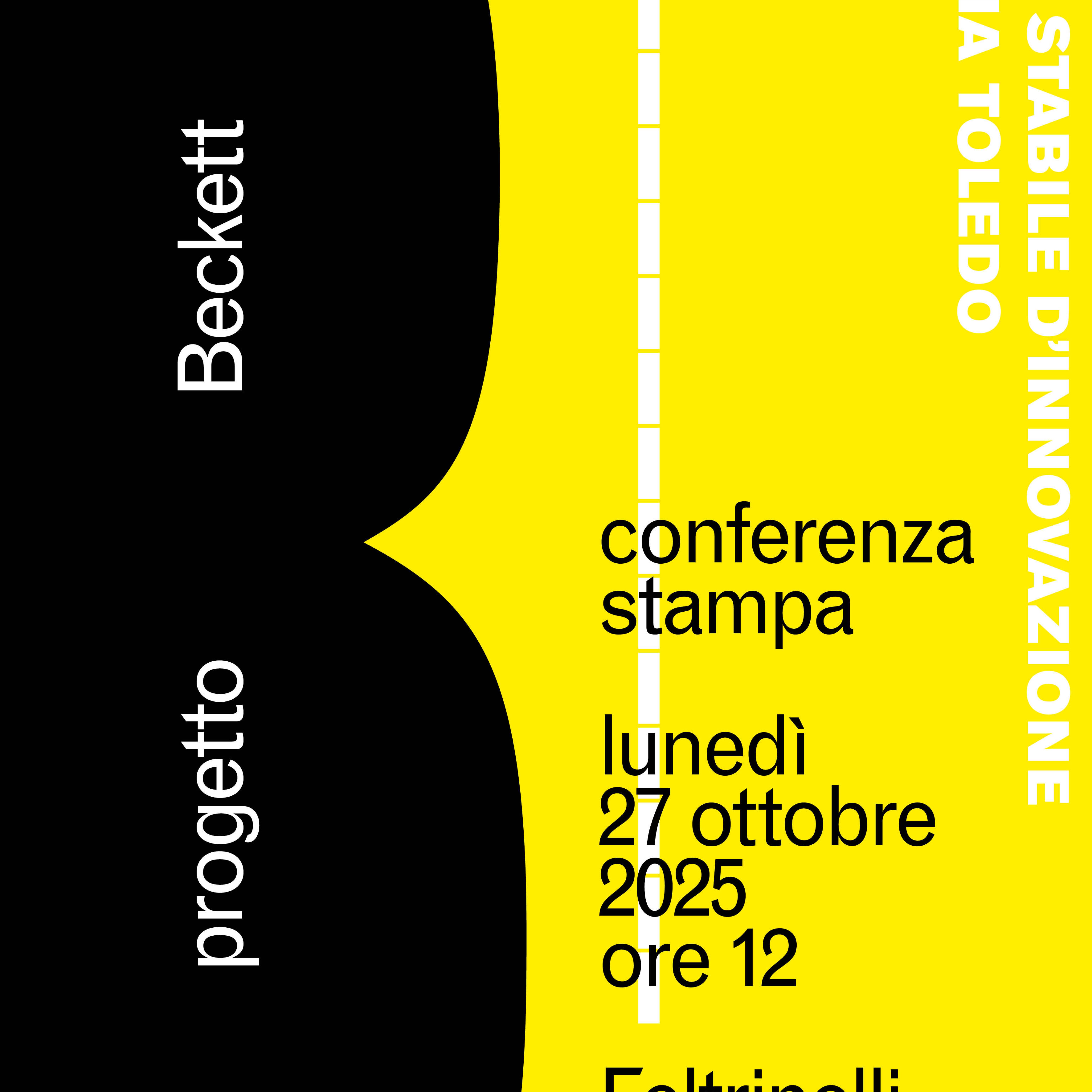 CONFERENZA STAMPA PROGETTO BECKETT